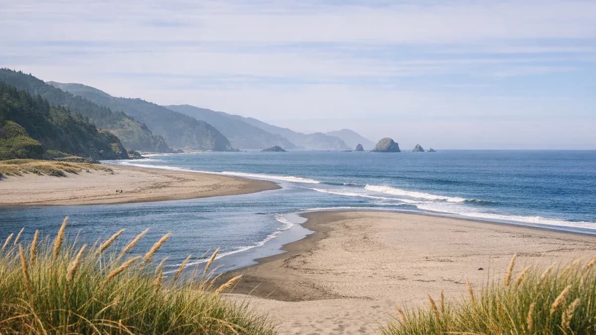Curry County, Oregon scenic image for uncontested divorce landing page