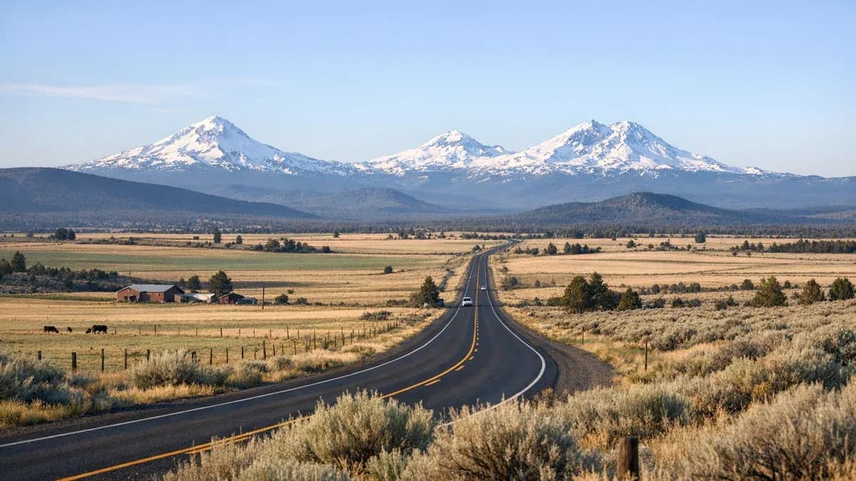 Jefferson County, Oregon scenic image for uncontested divorce landing page