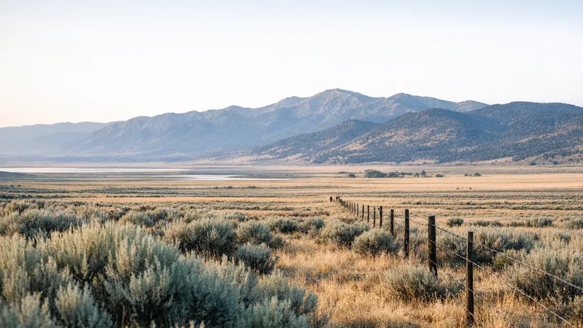 Lake County, Oregon scenic image for uncontested divorce landing page