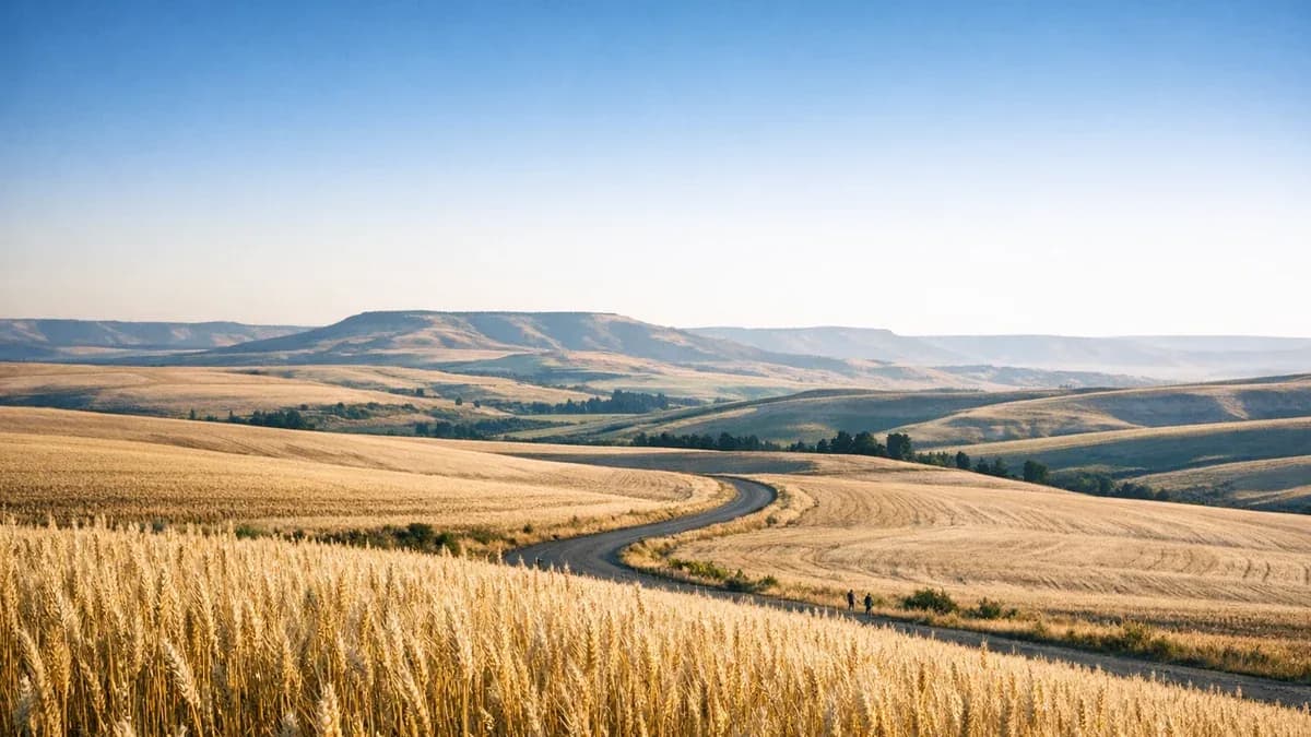 Sherman County, Oregon scenic image for uncontested divorce landing page
