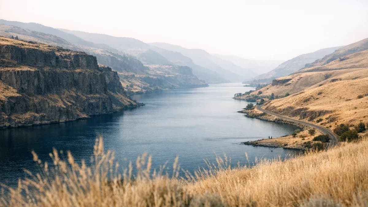 Wasco County, Oregon scenic image for uncontested divorce landing page