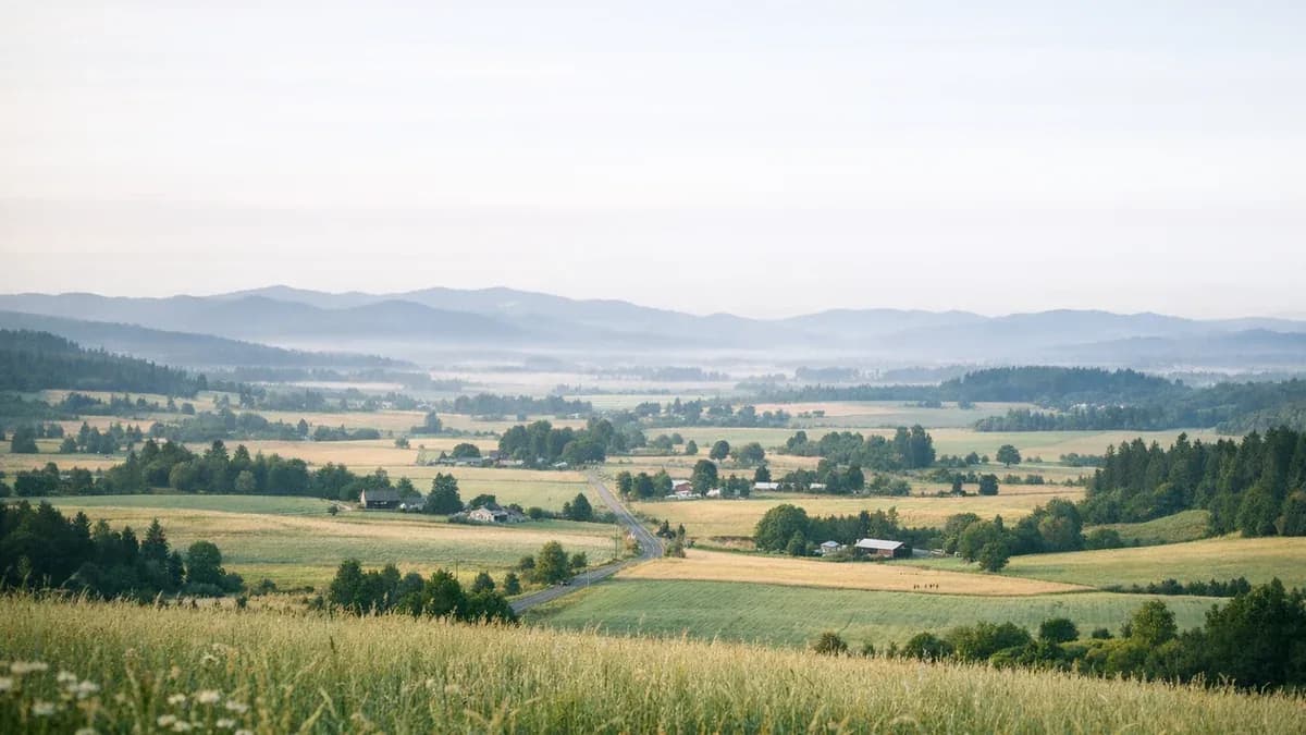 Washington County, Oregon scenic image for uncontested divorce landing page