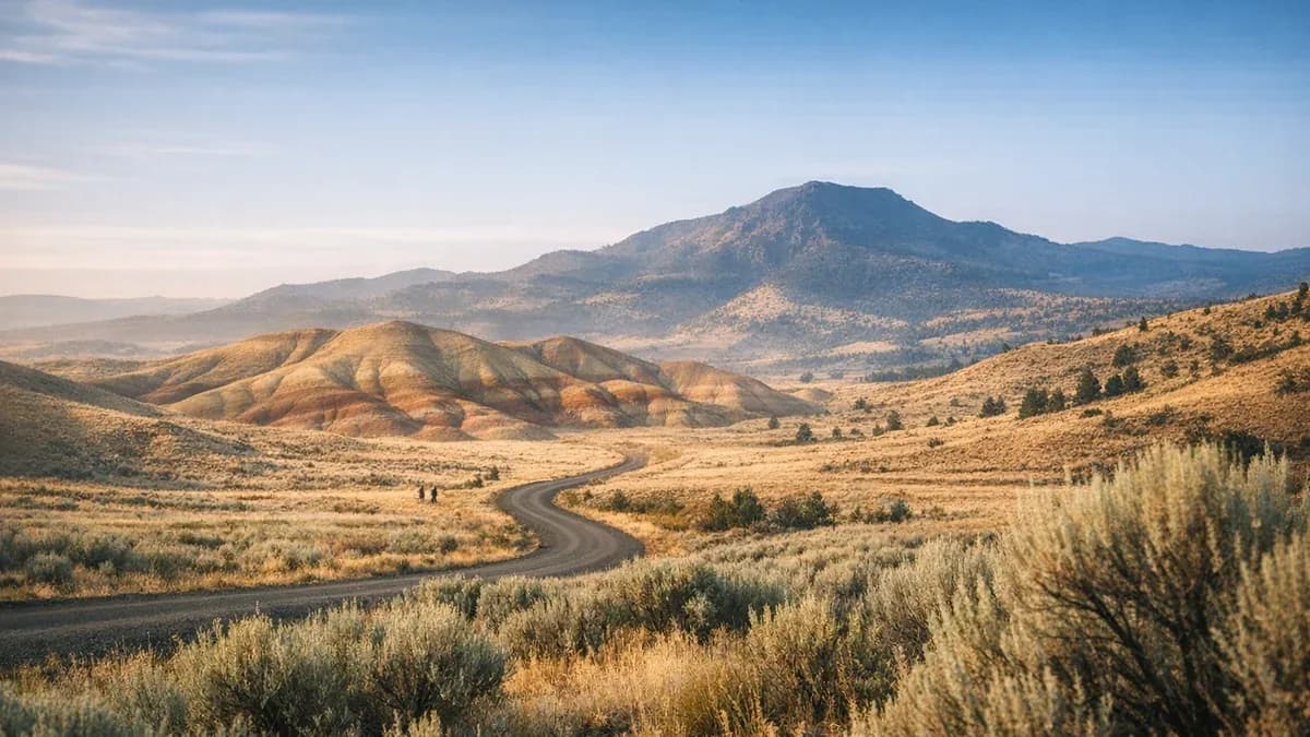 Wheeler County, Oregon scenic image for uncontested divorce landing page